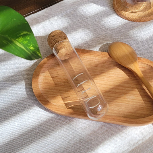 Glass Test Tube Infuser for Loose Leaf Tea