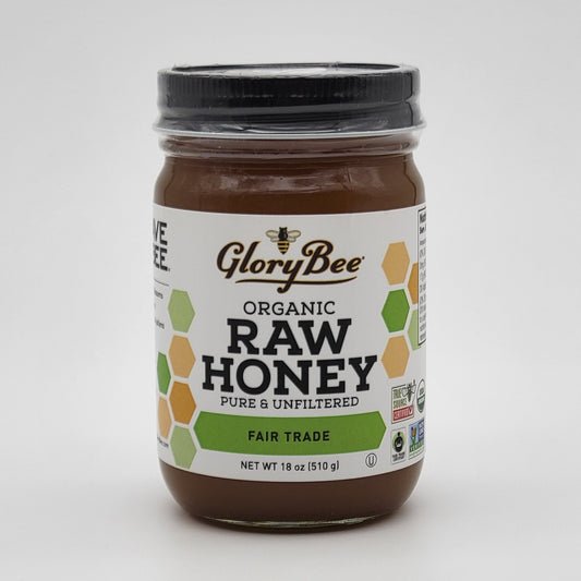 Organic Raw Fair Trade Honey 18 Oz