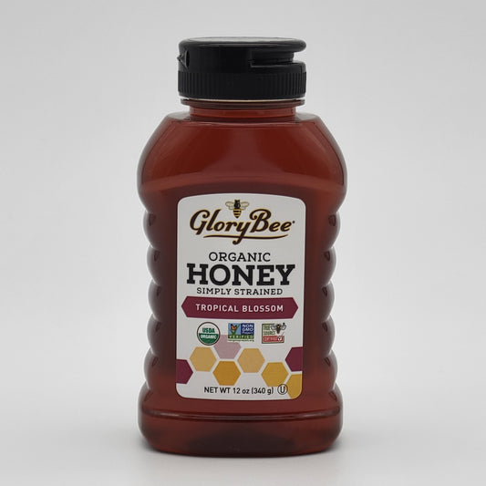 Tropical Blossom Simply Strained Honey 12oz