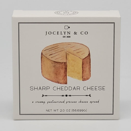 Jocelyn & Co. - Sharp Cheddar Spread Cheese 2 Oz