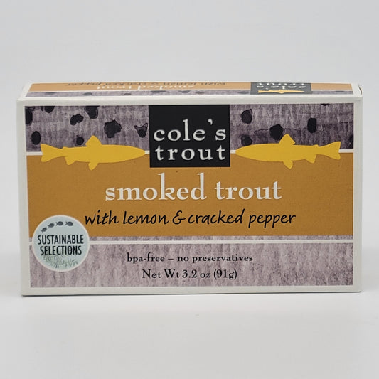 Cole's - Smoked Lemon Cracked Pepper Trout