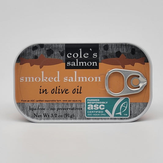 Cole's - Smoked Salmon in Olive Oil
