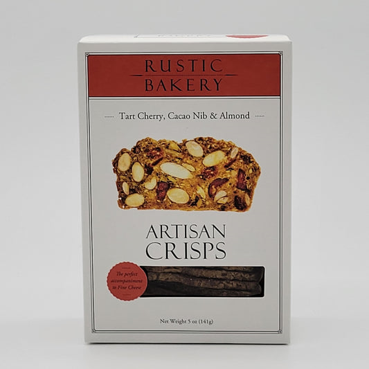 Rustic Bakery - Artisan Crisps Tart Cherry, Cacao Nibs, Almonds 5 Oz