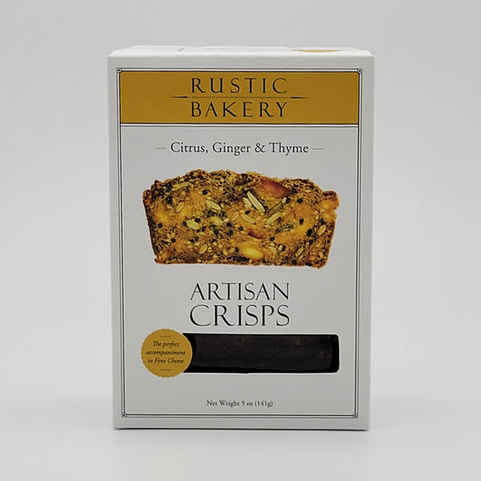 Rustic Bakery - Artisan Crisps Citrus, Ginger, Thyme 5 Oz