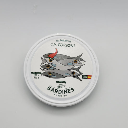 La Curiosa - Spicy Sardines in Olive Oil - Product From Spain