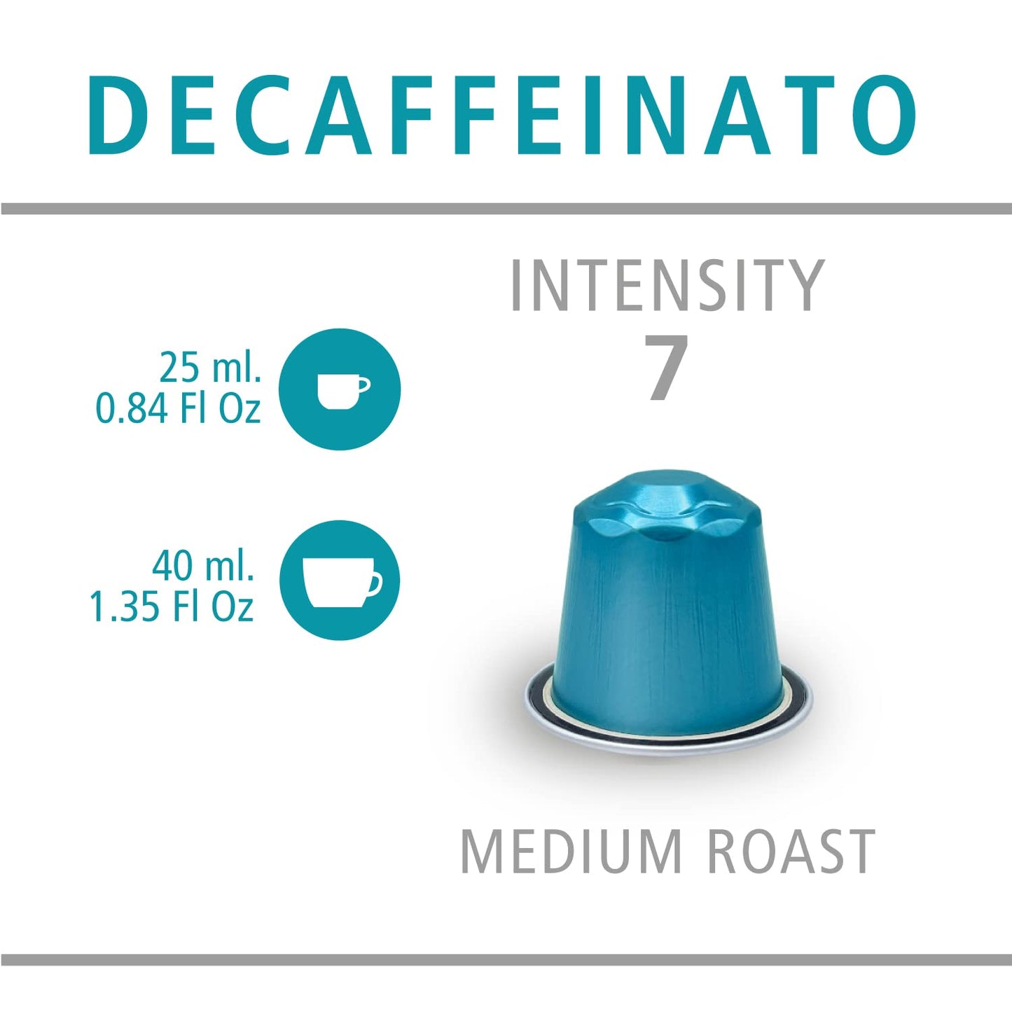 120 Decaf Nespresso Original Compatible Coffee Pods Daniels Blend Espresso Aluminum Capsules Compatible with Nespresso 120 Coffee Pods Single Server Kosher Certified Decaffeinato Decaf Decaffeinated