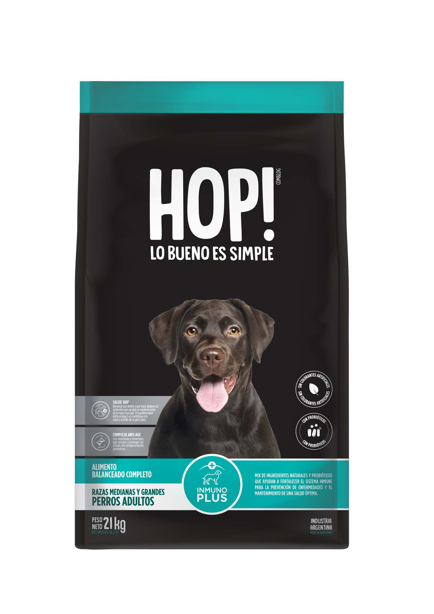 HOP Dog food MEDIUM & LARGE BREED ADULT