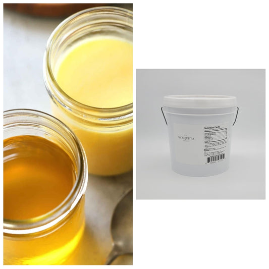 16lb Pail - 256oz - Ghee - Clarified Butter - Grass Fed - 2 Gallon - $5.84/lb -  Bulk - Bakers - Cooking - Restaurant - Keto - Paleo- Butter Oil