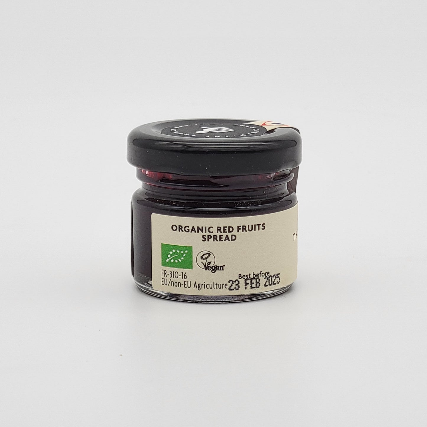 The Frenchman Organic Red Fruits Spread 1.06oz (30g).