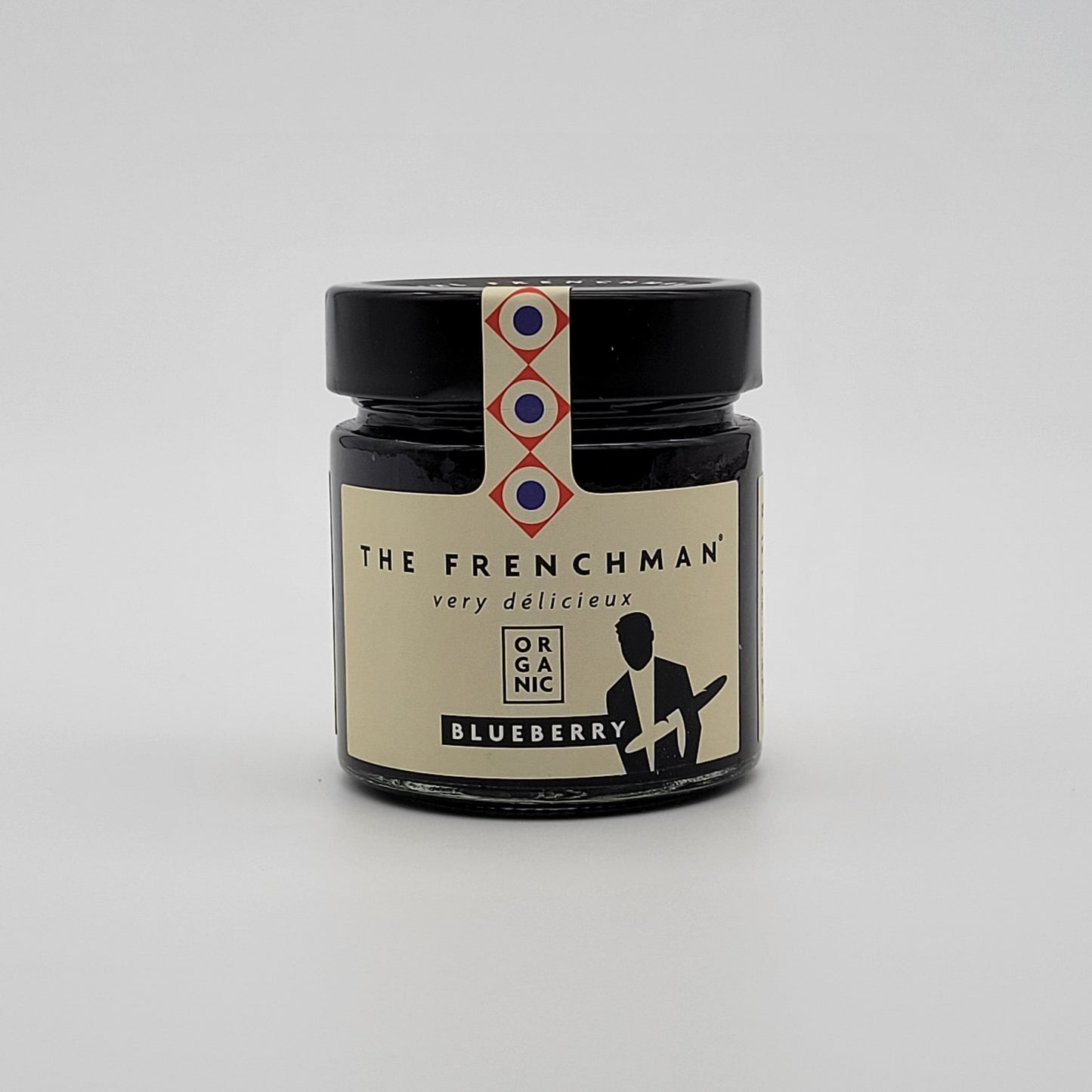 The Frenchman Organic Blueberry Fruit Spread 9.17 oz (260g).